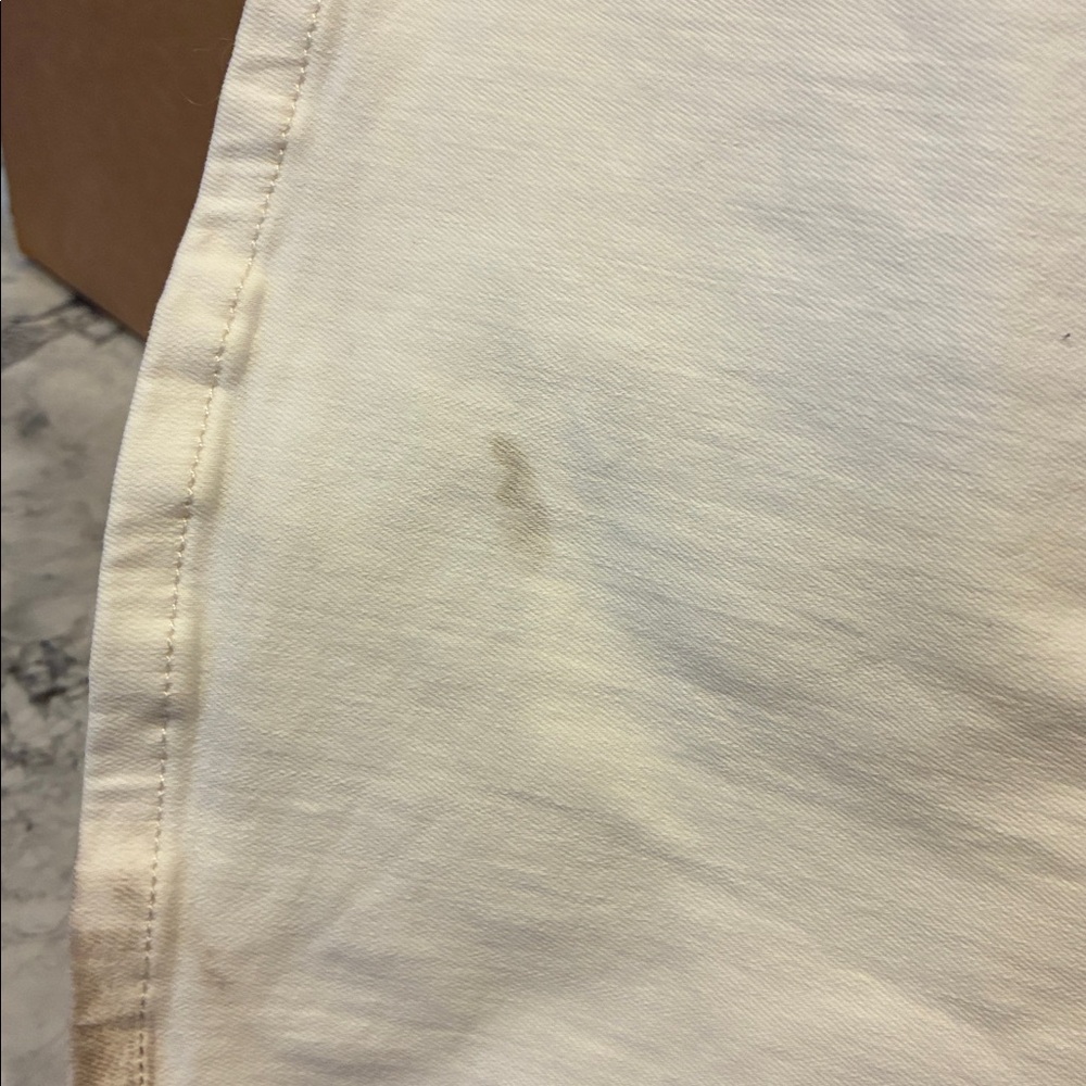 Free People womens White/ivory Flared jeans Pants w29 L 33 - Picture 9 of 9